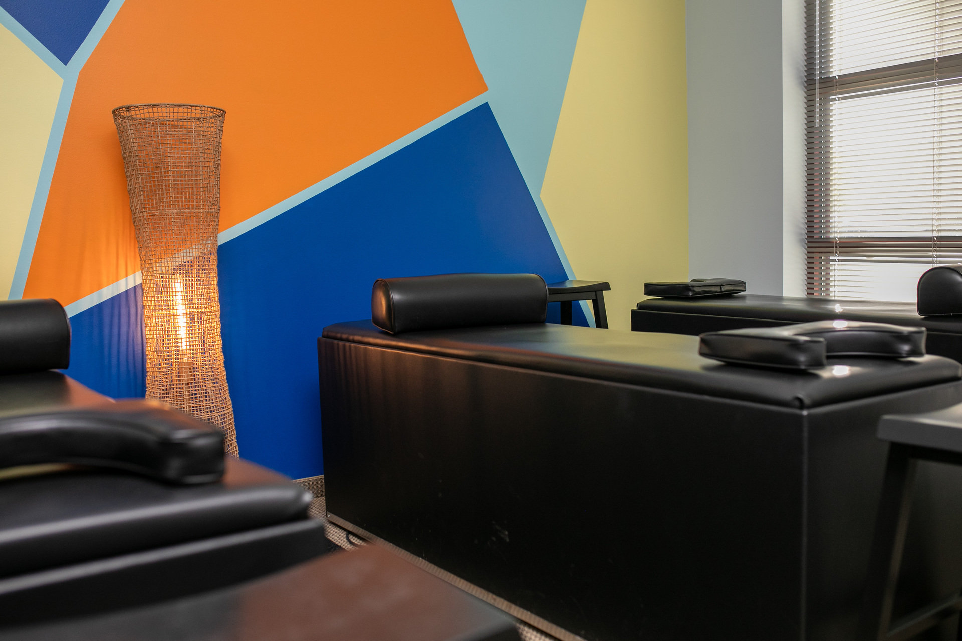 Chiropractic services banner with professional healthcare imagery