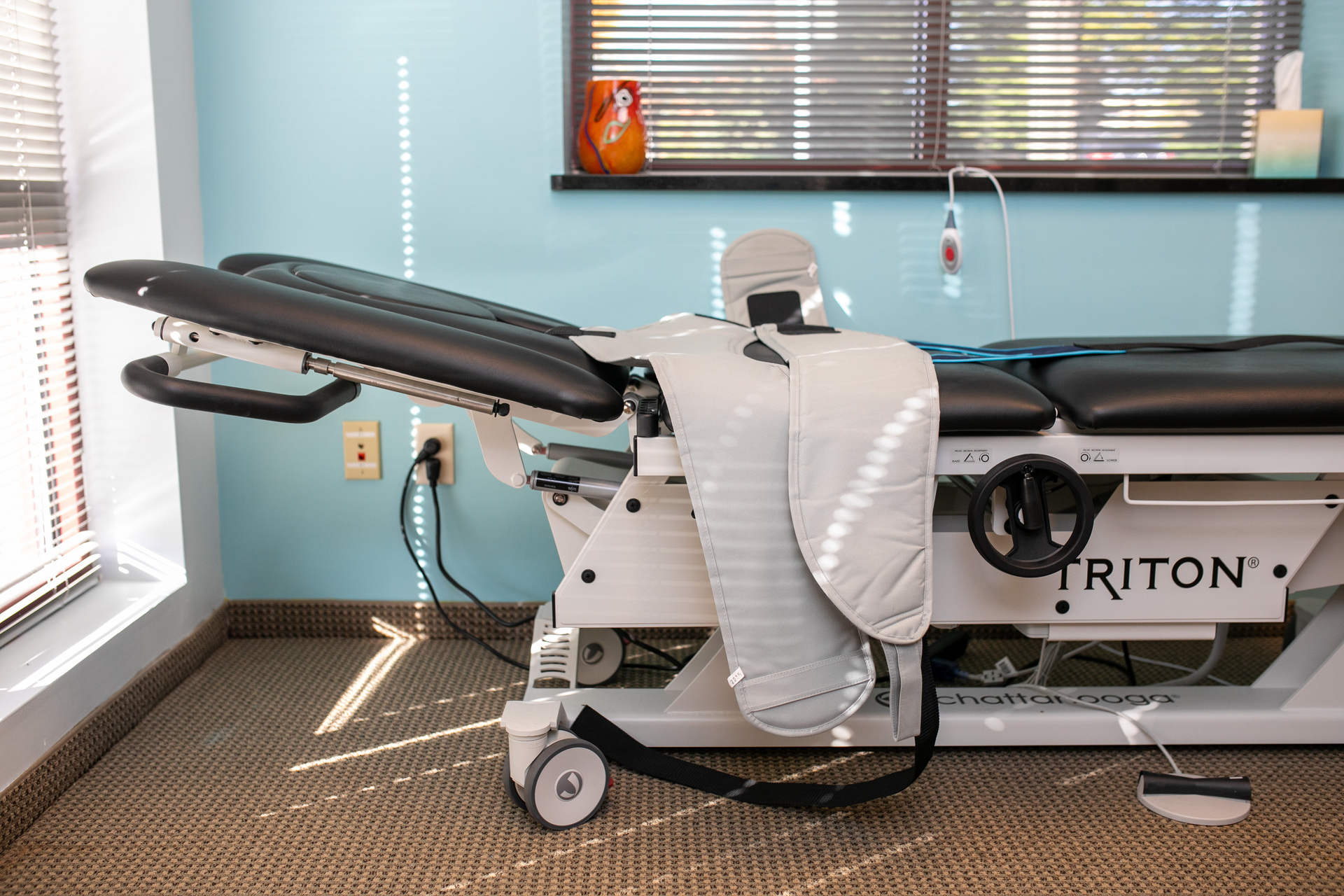 Chiropractic services banner with professional healthcare imagery