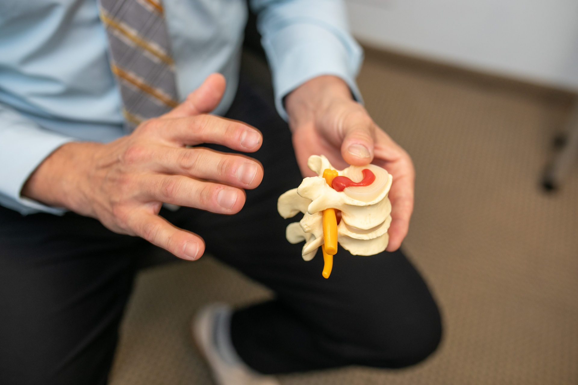 Chiropractic services banner with professional healthcare imagery